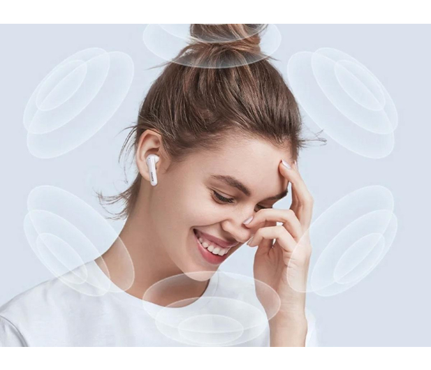 UGREEN Słuchawki dokanałowe TWS EchoBuds HiTune T6 Magic białe - 1501550 - zdjęcie 5
